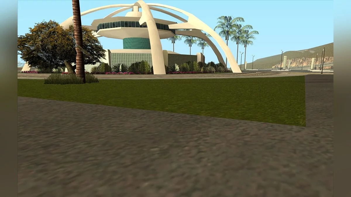Улучшенные газоны в аэропорту / GTA San Andreas