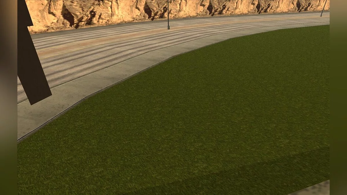 Улучшенные газоны в аэропорту / GTA San Andreas