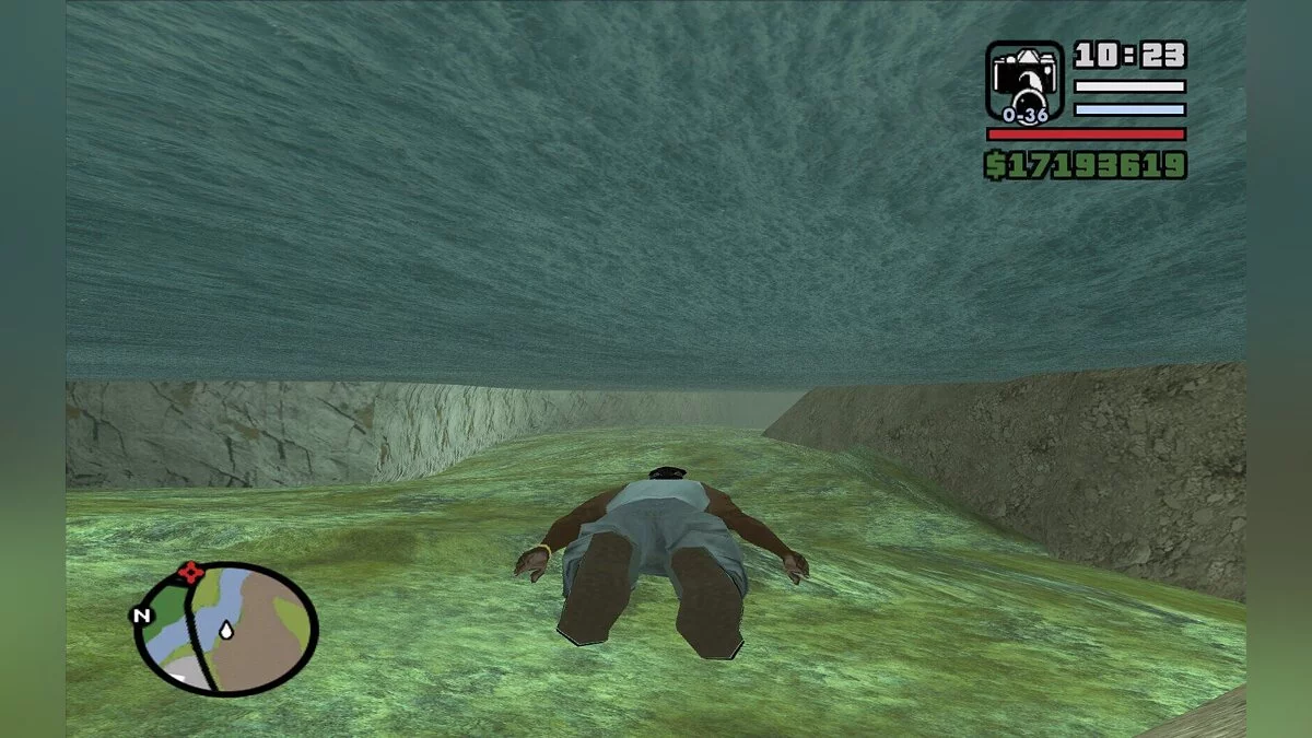 Морское дно в HD / GTA San Andreas
