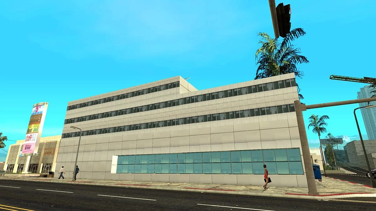 Госпиталь в стиле GTA 5 / GTA San Andreas