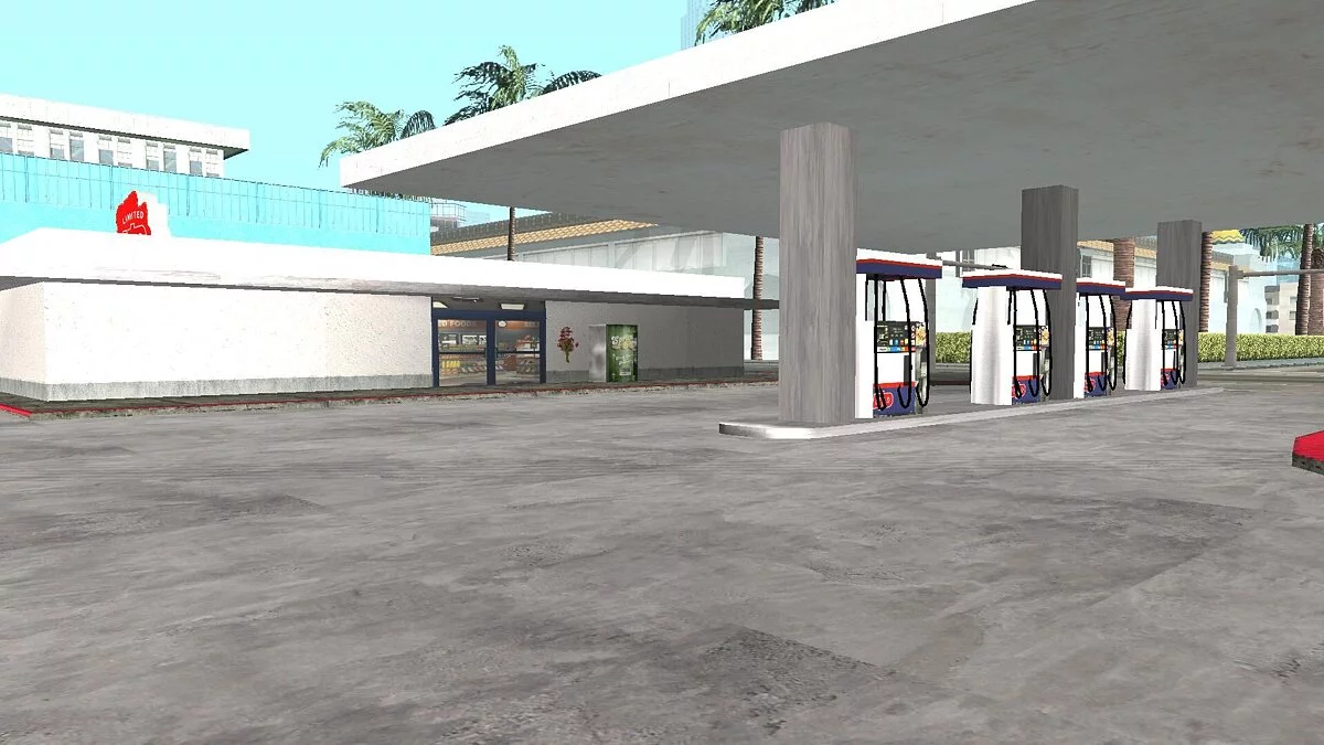 АЗС LTD из GTA 5 / GTA San Andreas