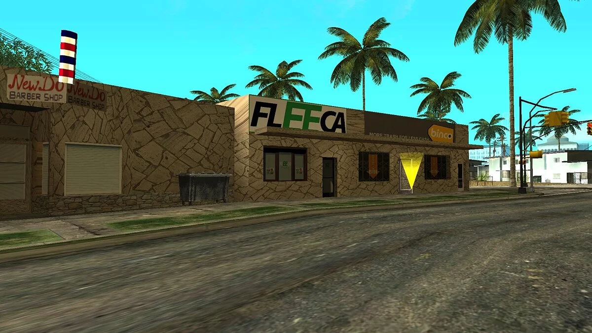 Магазин Binco в стиле GTA 5 / GTA San Andreas