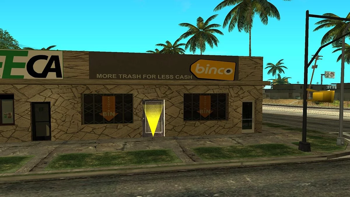 Магазин Binco в стиле GTA 5 / GTA San Andreas