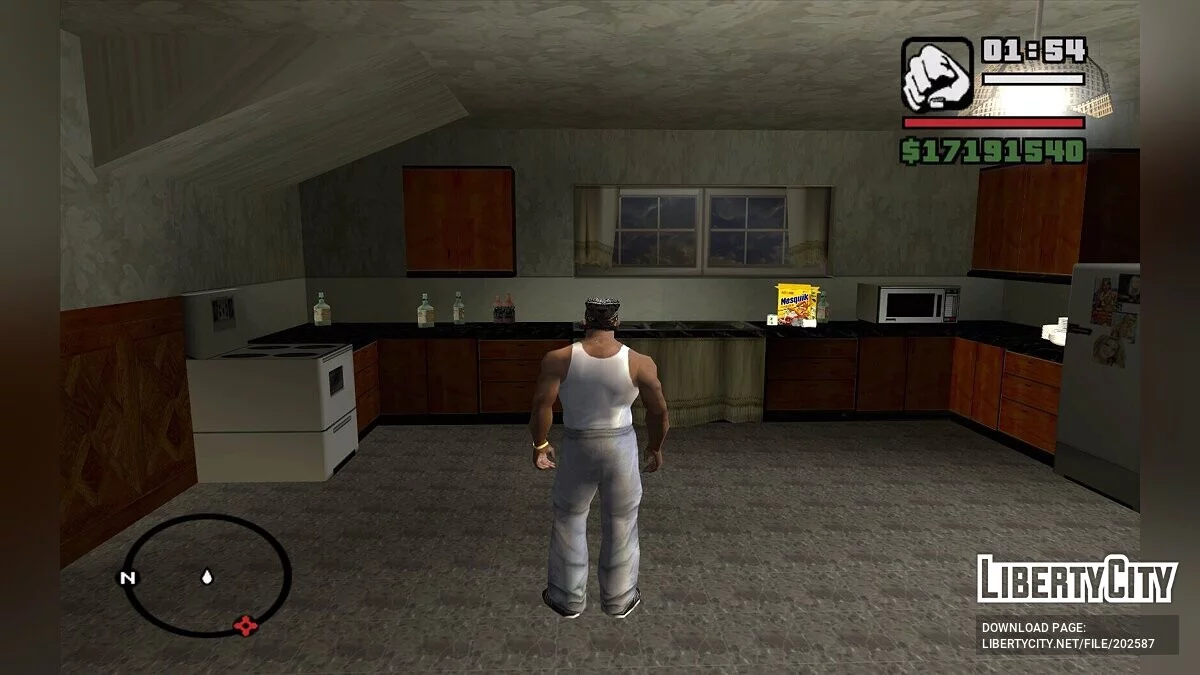 Новый дом Си-джея / GTA San Andreas