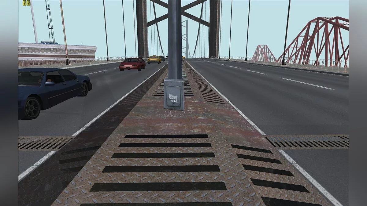 Новые дороги, обочины и тротуары в Сан Фиерро / GTA San Andreas