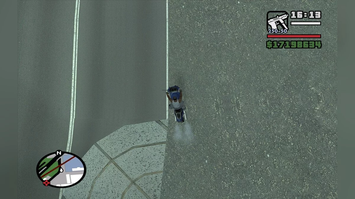 Новые дороги, обочины и тротуары в Сан Фиерро / GTA San Andreas