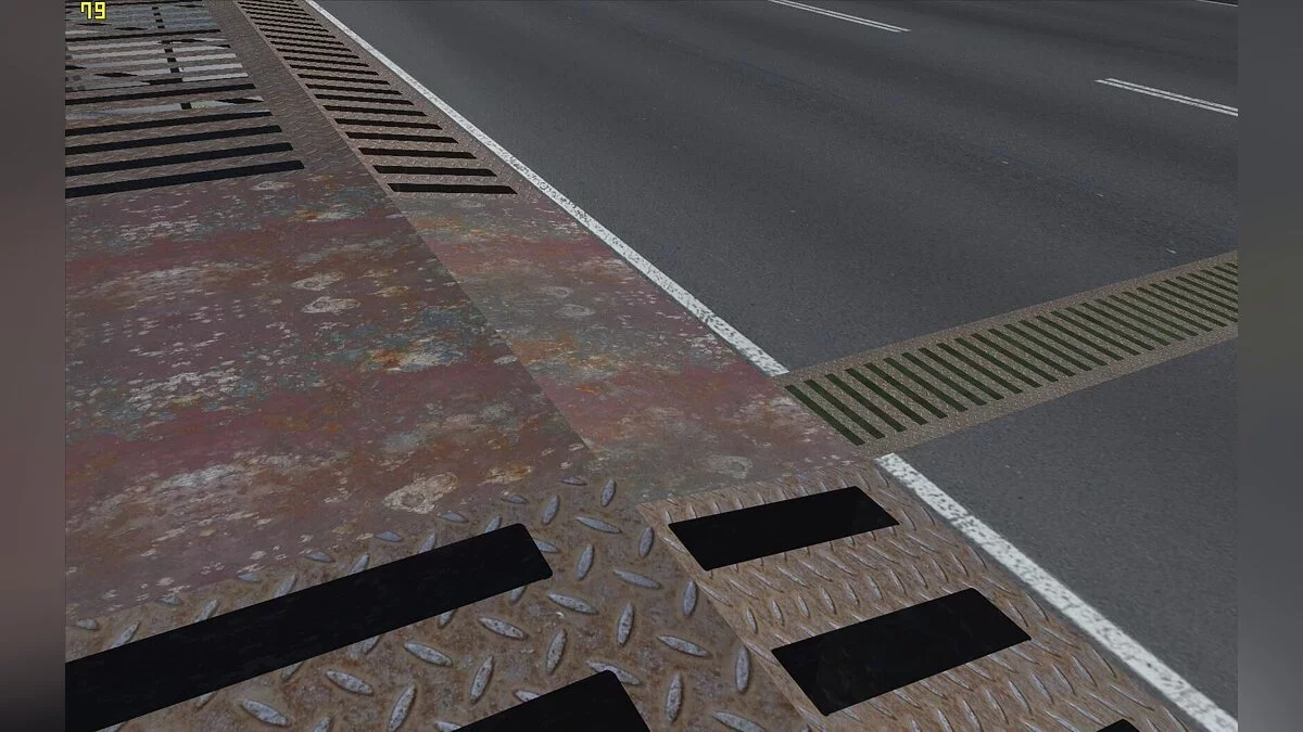 Новые дороги, обочины и тротуары в Сан Фиерро / GTA San Andreas