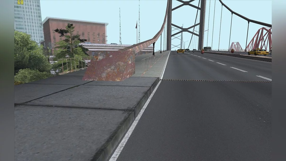 Новые дороги, обочины и тротуары в Сан Фиерро / GTA San Andreas