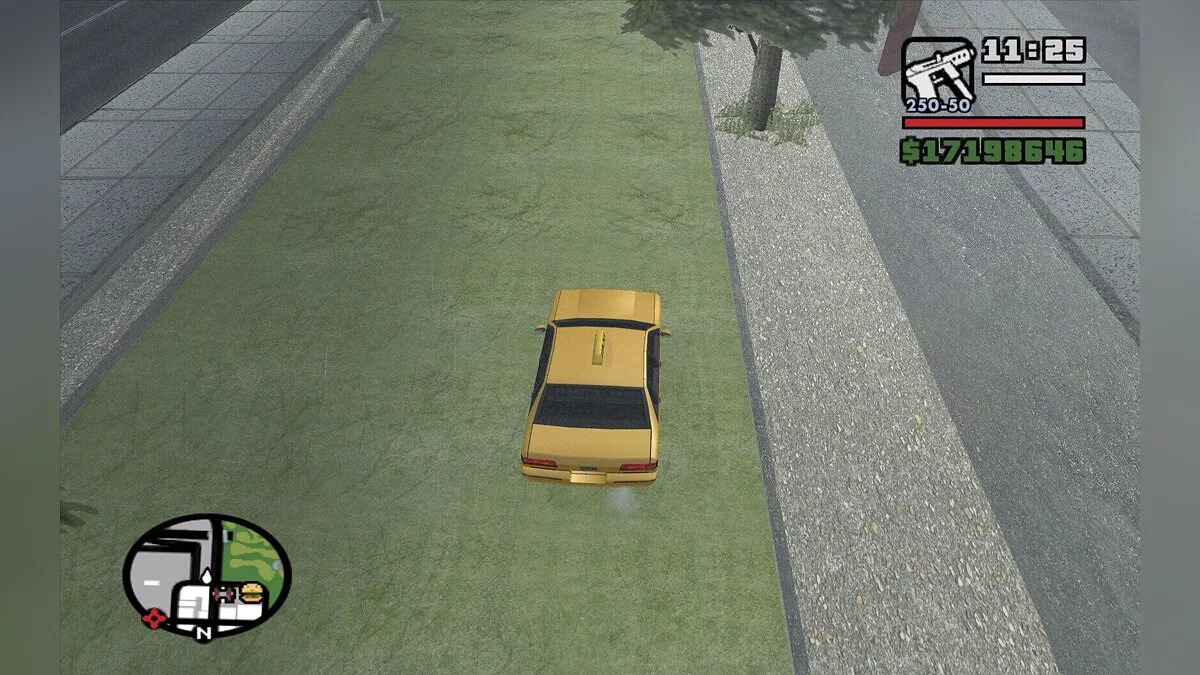 Новые дороги, обочины и тротуары в Сан Фиерро / GTA San Andreas