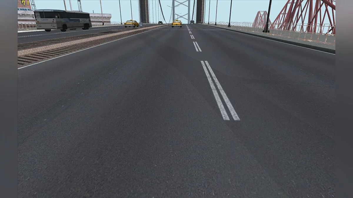 Новые дороги, обочины и тротуары в Сан Фиерро / GTA San Andreas
