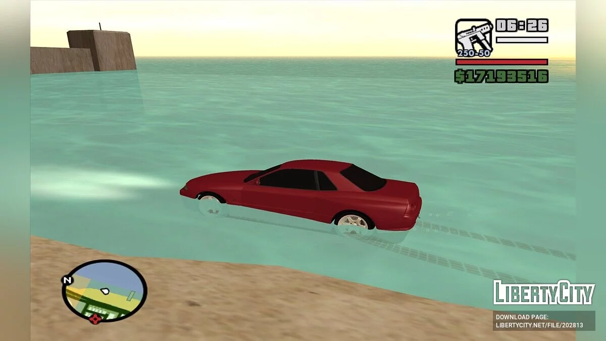 5 новых текстур воды / GTA San Andreas