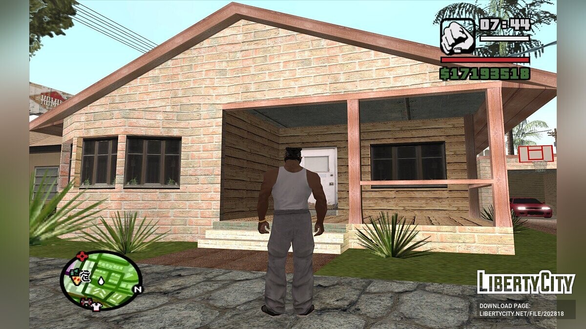 Скачать Новый дом Биг Смоука для GTA San Andreas