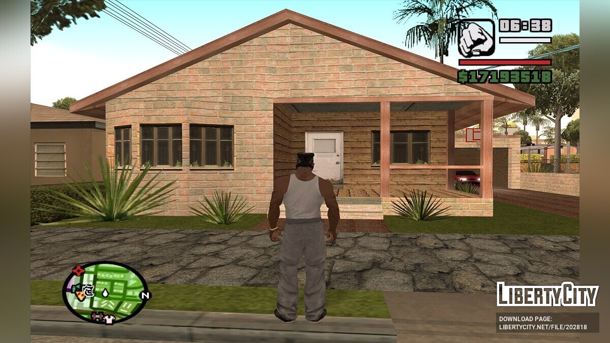 Скачать Новый дом Биг Смоука для GTA San Andreas