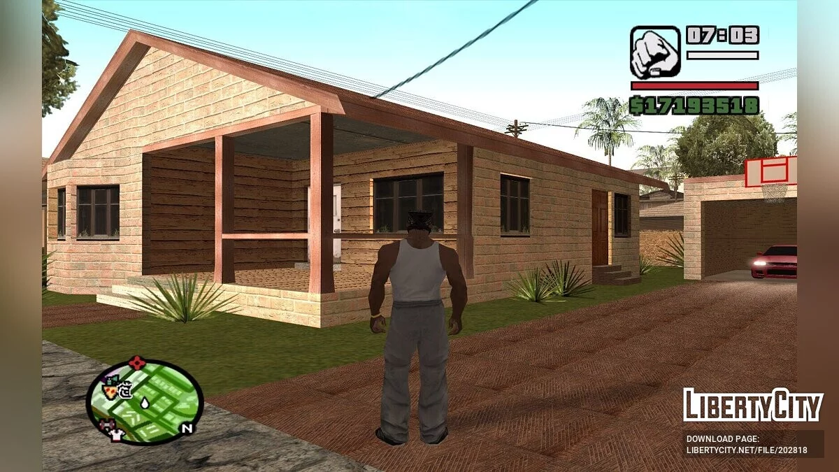 Новый дом Биг Смоука / GTA San Andreas