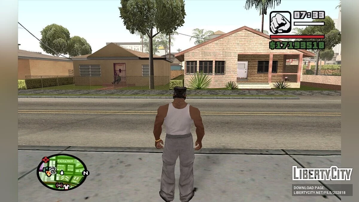 Новый дом Биг Смоука / GTA San Andreas