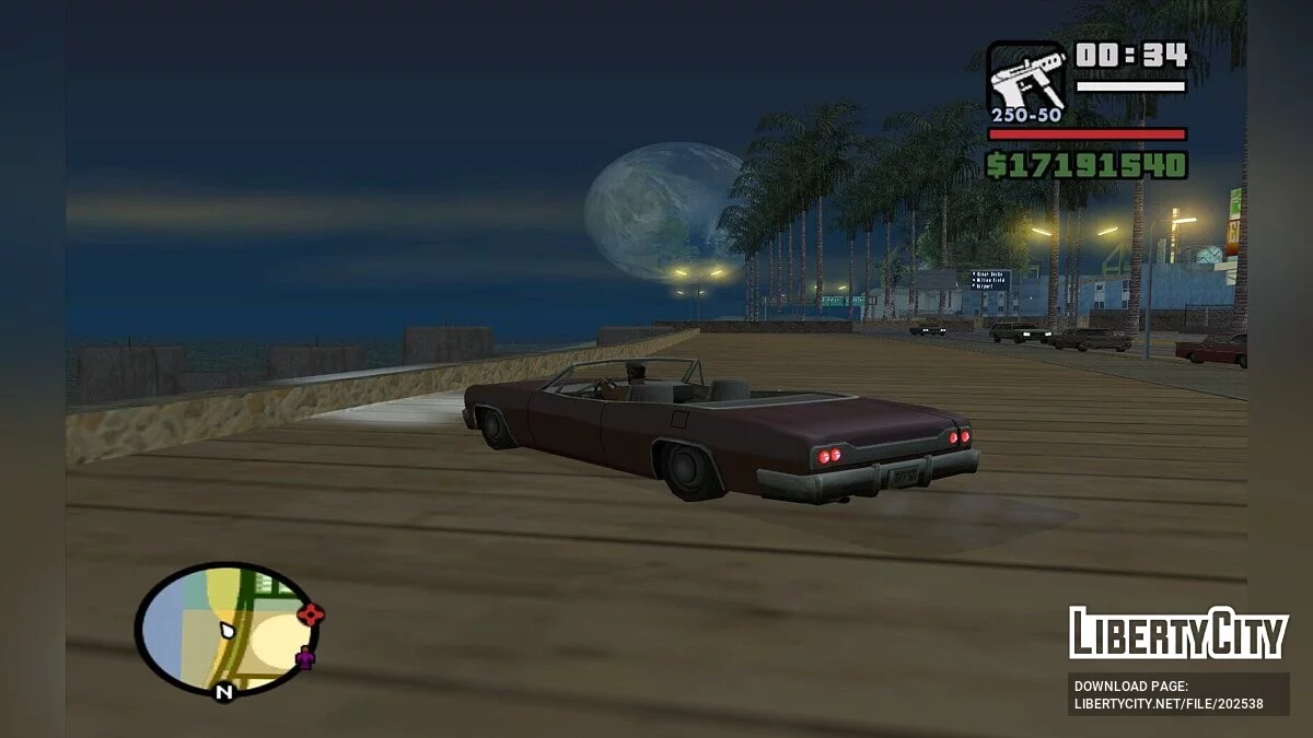 Планеты вместо Луны / GTA San Andreas