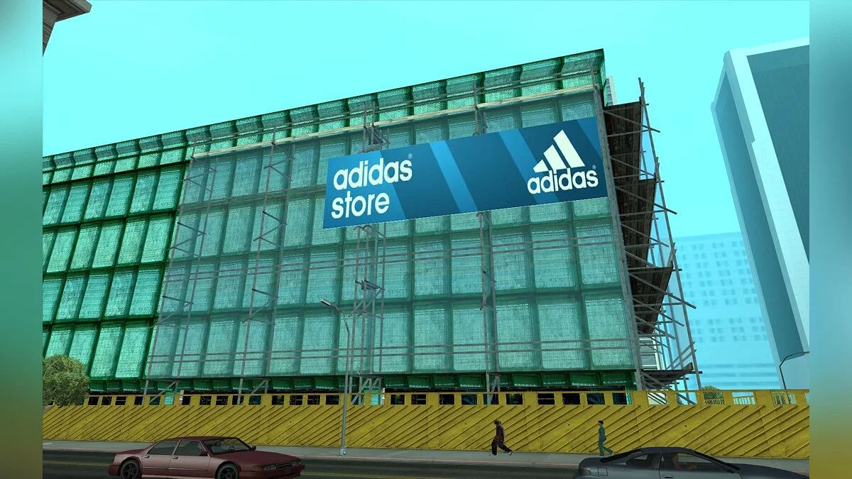 Торговый зал Adidas в Сан-Фиерро / GTA San Andreas