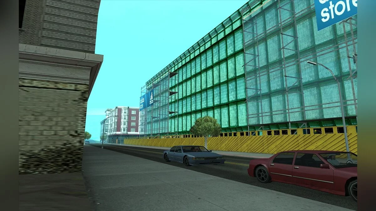 Торговый зал Adidas в Сан-Фиерро / GTA San Andreas