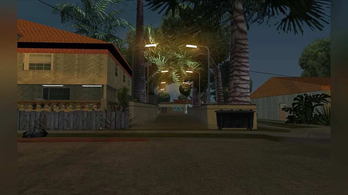 Новая растительность для Grove Street / GTA San Andreas