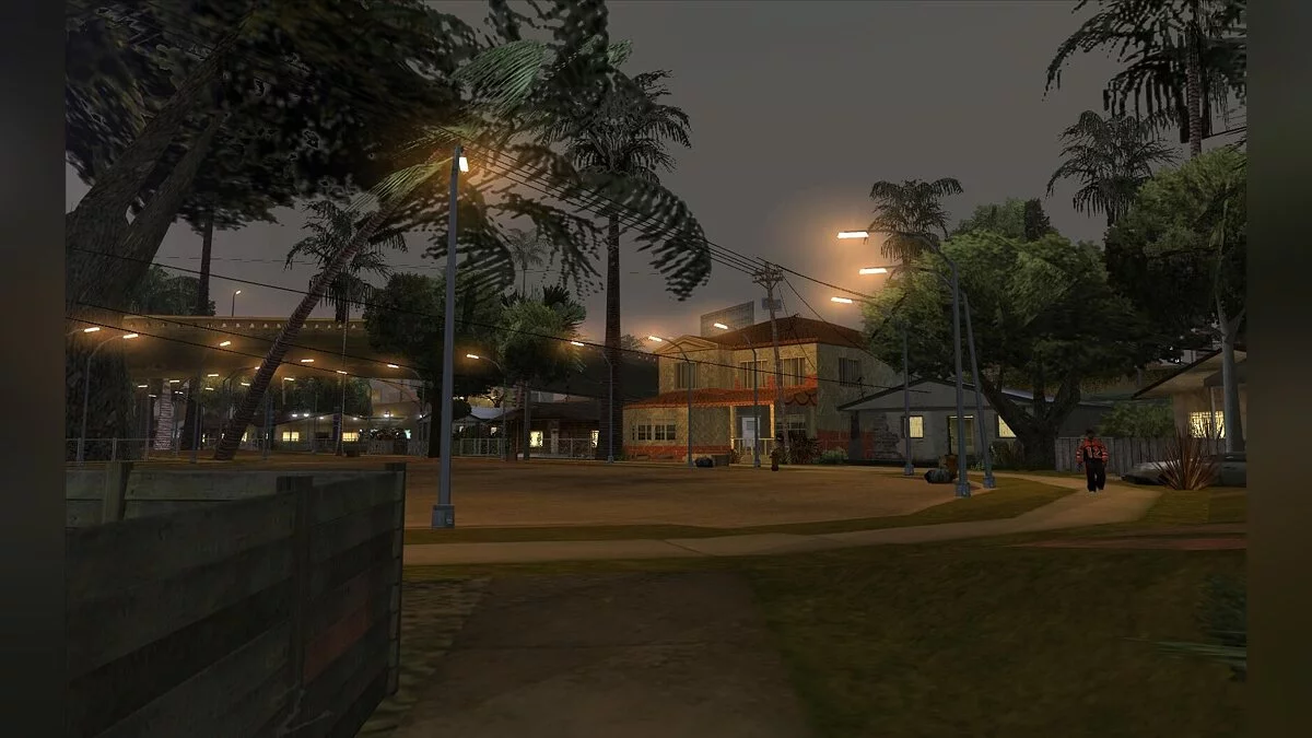 Новая растительность для Grove Street / GTA San Andreas