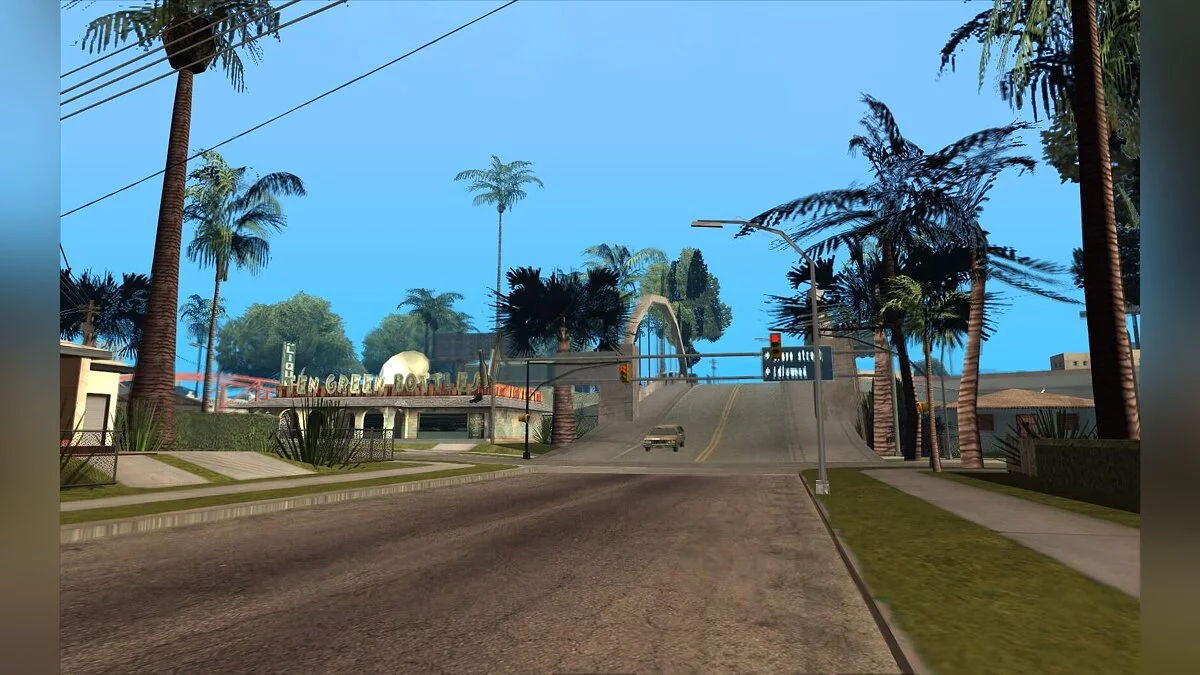 Новая растительность для Grove Street / GTA San Andreas