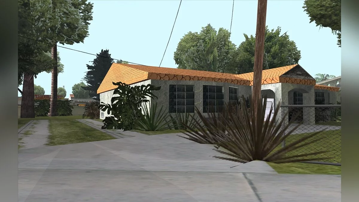 Новая растительность для Grove Street / GTA San Andreas