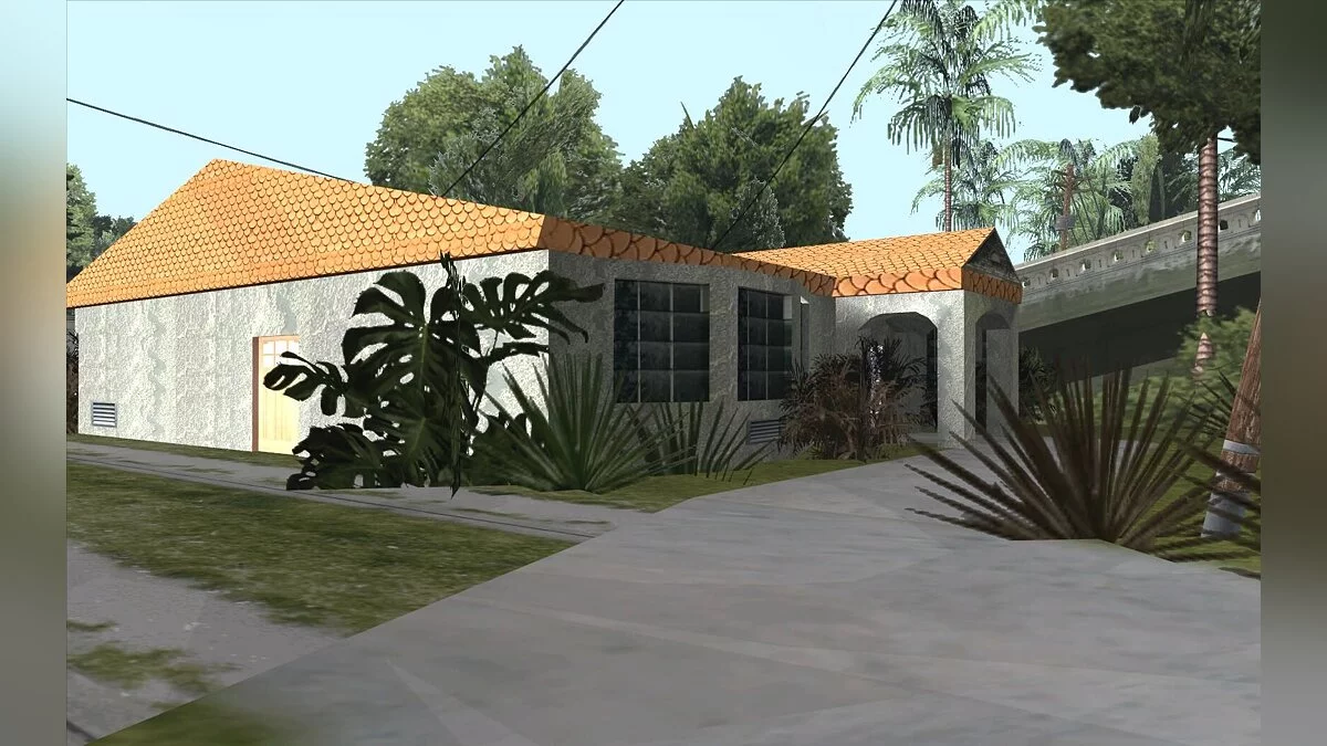 Новая растительность для Grove Street / GTA San Andreas