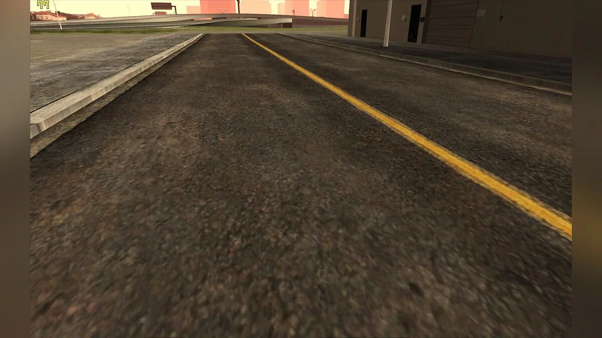 Текстуры дорог из GTA 4 (LV) / GTA San Andreas