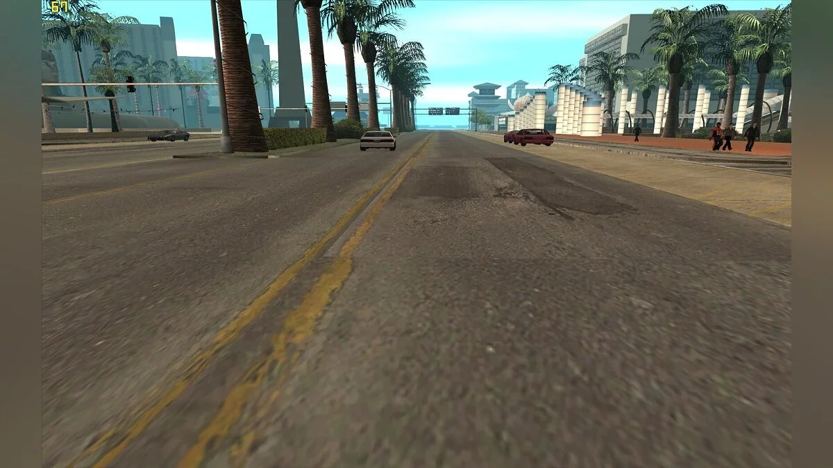 Текстуры дорог из GTA 4 (LV) / GTA San Andreas