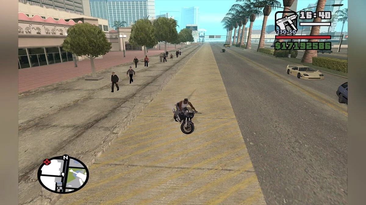 Текстуры дорог из GTA 4 (LV) / GTA San Andreas