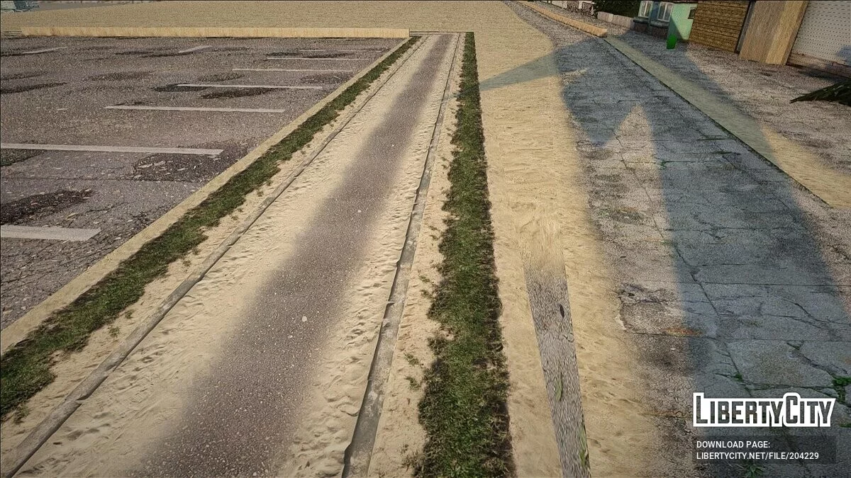 HD и HQ пляж Санта-Мария / GTA San Andreas