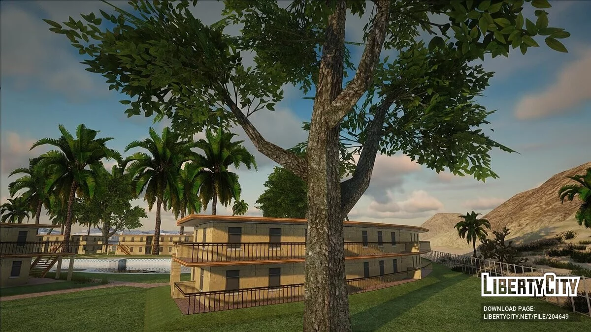 HD отельный комплекс в Prickle Pine 2024 / GTA San Andreas