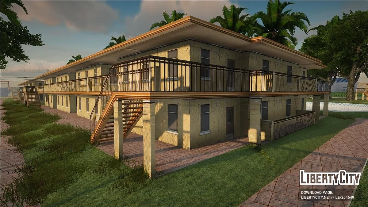 HD отельный комплекс в Prickle Pine 2024 / GTA San Andreas