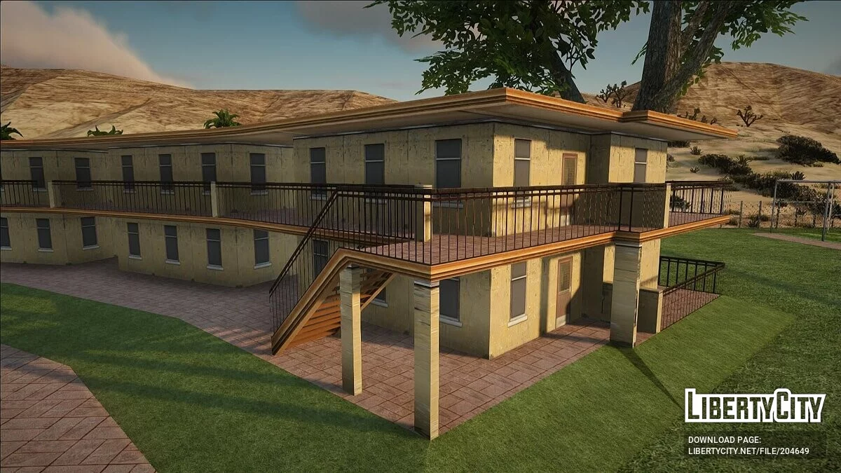 HD отельный комплекс в Prickle Pine 2024 / GTA San Andreas