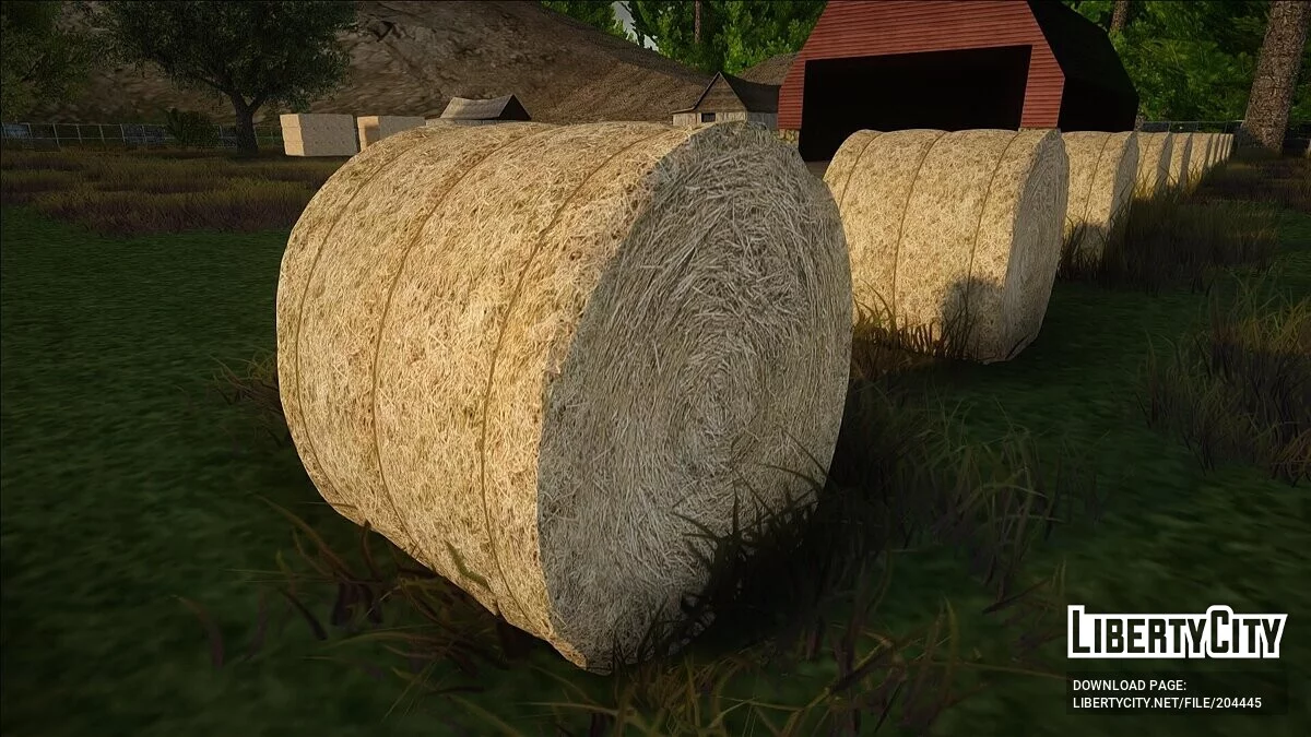 HD рулоны с сеном / GTA San Andreas
