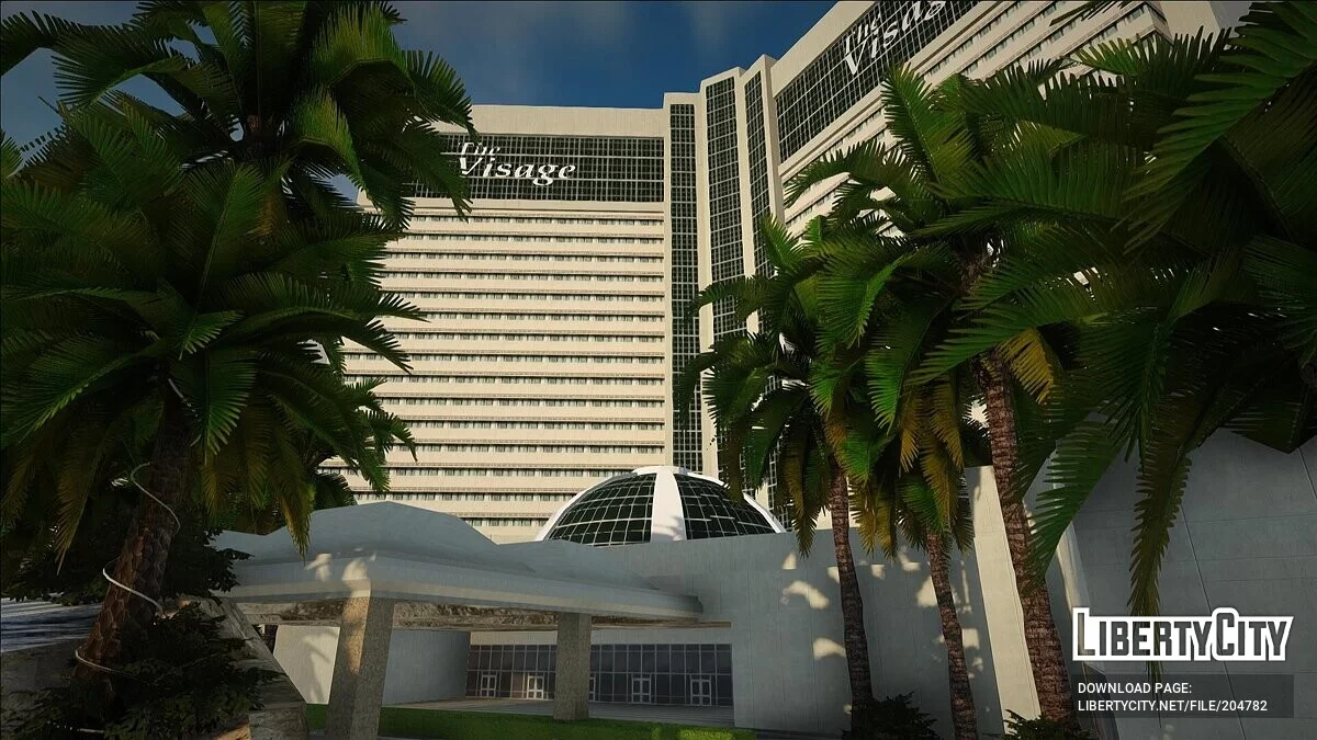 HD текстуры казино The Visage 2024 / GTA San Andreas