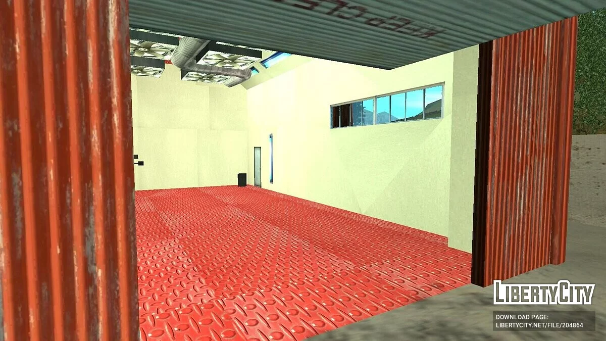 Мастерская Red's из GTA 5 / GTA San Andreas