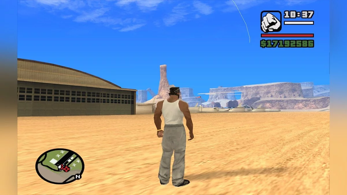 Обновлённое небо / GTA San Andreas