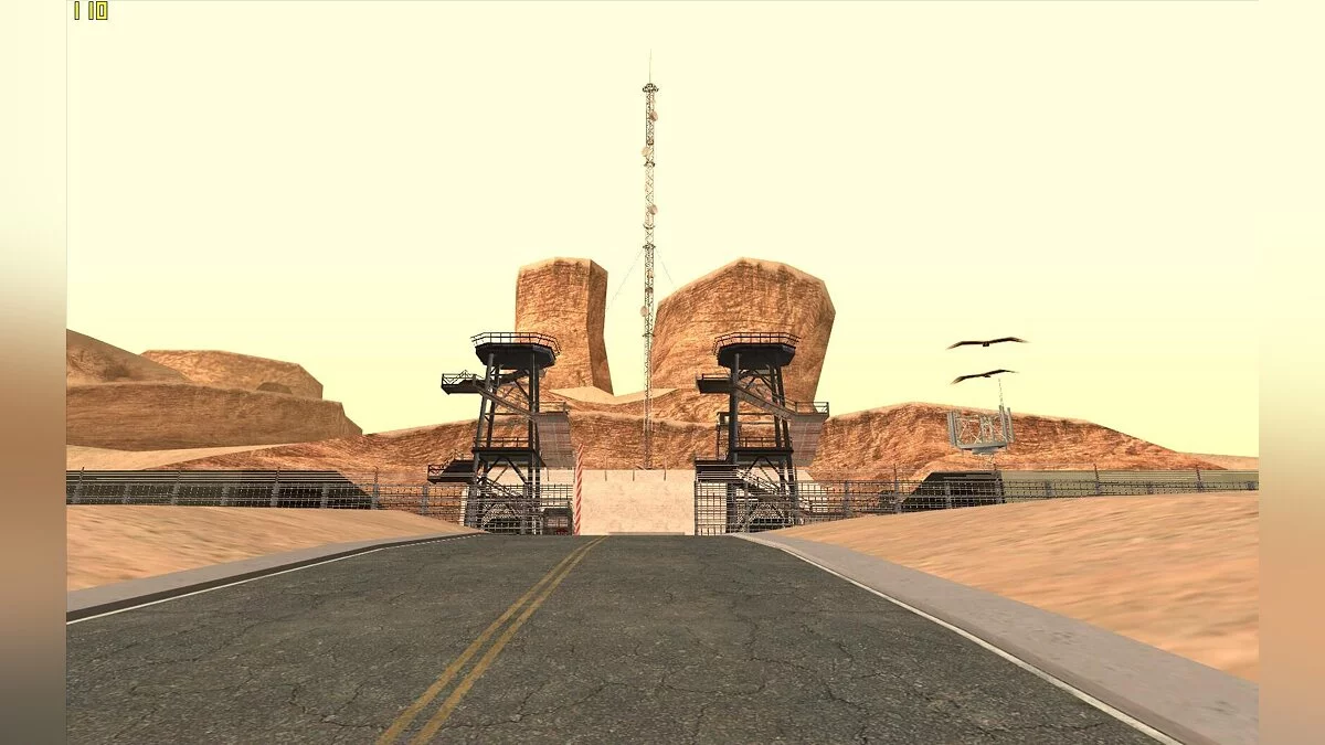 Новая база в пустыне / GTA San Andreas
