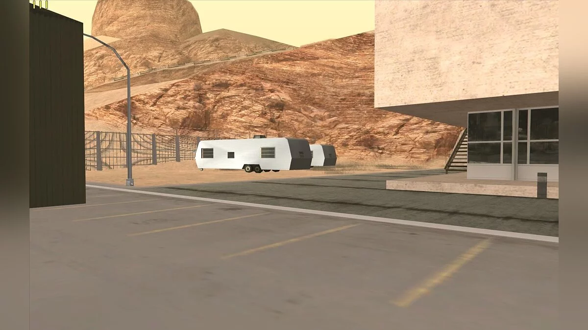 Новая база в пустыне / GTA San Andreas