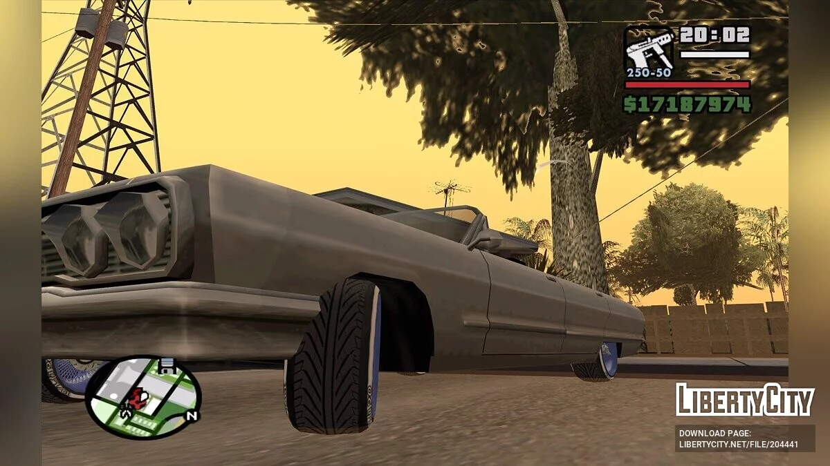 Новые диски для лоурайдеров / GTA San Andreas