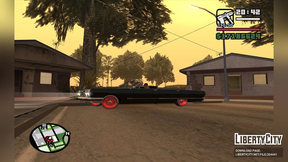 Новые диски для лоурайдеров / GTA San Andreas