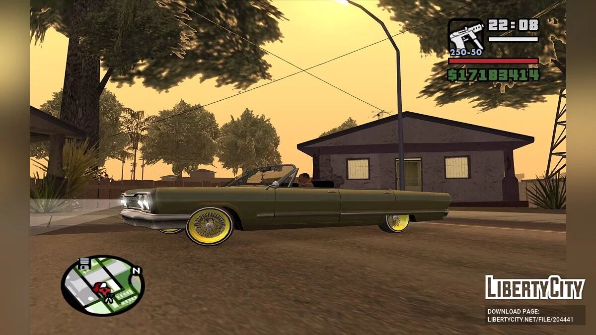 Новые диски для лоурайдеров / GTA San Andreas