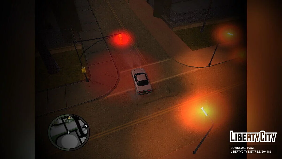 Новое освещение улиц / GTA San Andreas