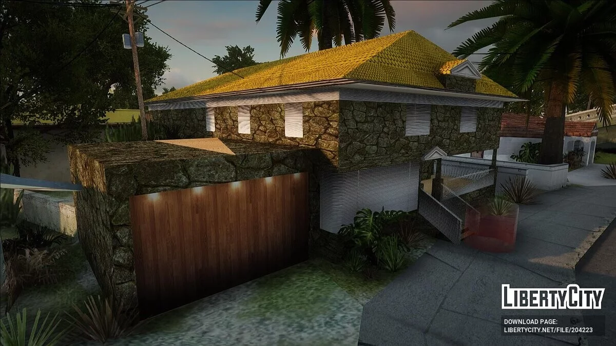 Новые текстуры дома Карла / GTA San Andreas