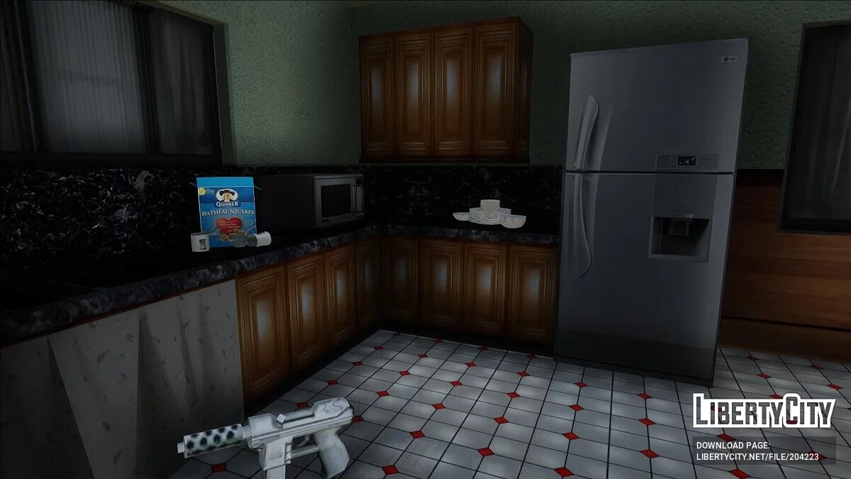 Новые текстуры дома Карла / GTA San Andreas