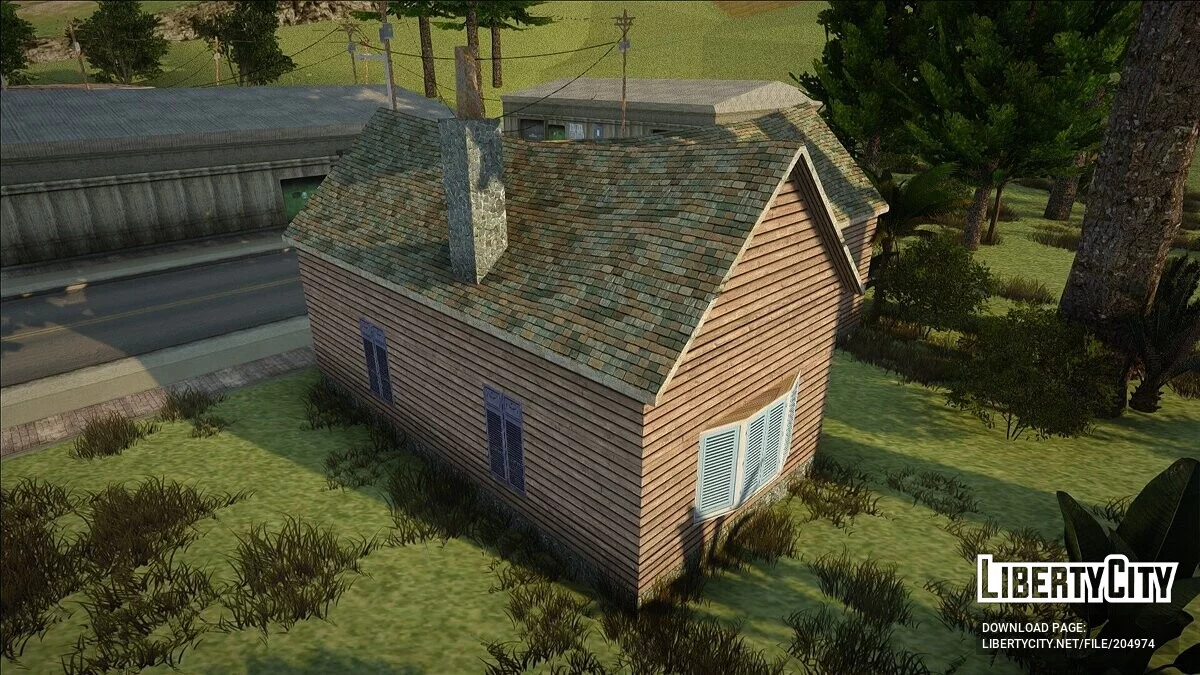 Новые текстуры домов в Angel Pine и El Quebrados / GTA San Andreas