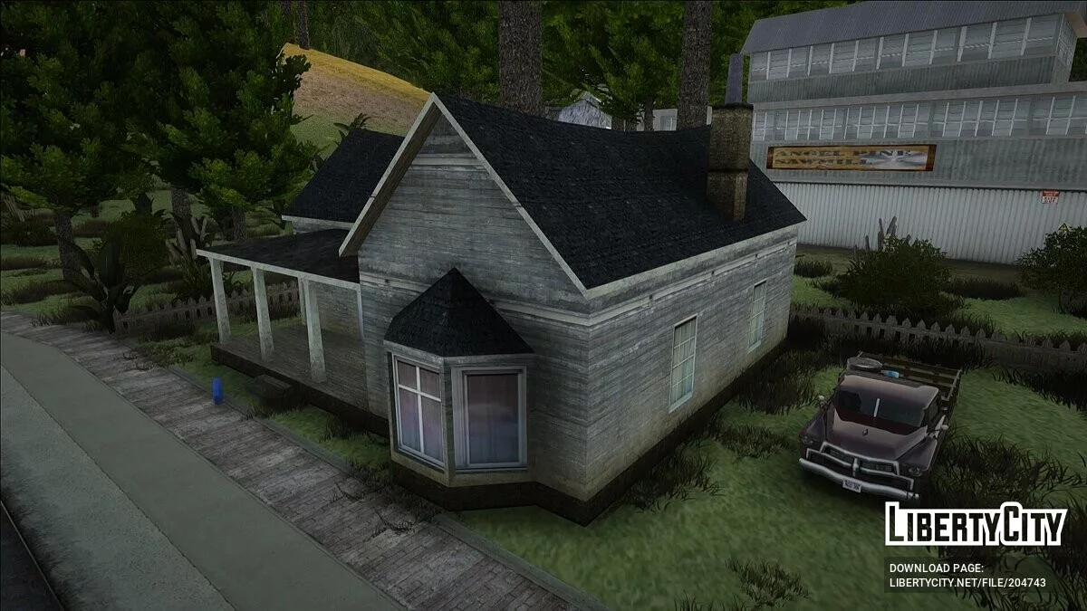 Новый дом Карла в Angel Pine / GTA San Andreas