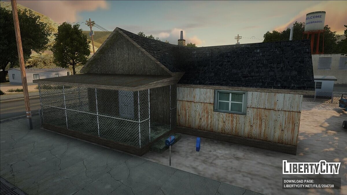 Замена sw_oldshack.txd в GTA San Andreas (12 файлов)