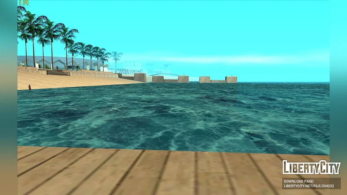 Обновлённая текстура воды / GTA San Andreas